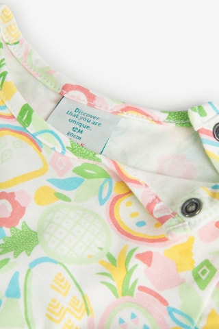 Jurk met Ruches  - Multicolor