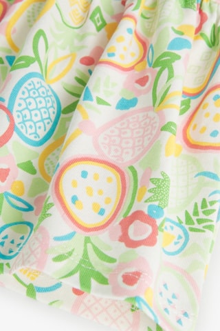 Jurk met Ruches  - Multicolor