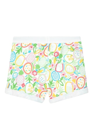 Bermuda  - Wit en multicolor