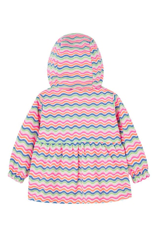 Dubbelzijdige Parka met Capuchon - Roze en multicolor