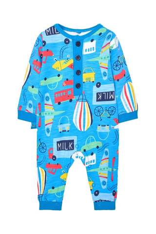 Kruippakje - Blauw en multicolor