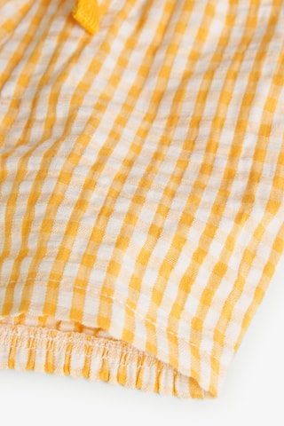T-shirt en Short  - Wit en geel