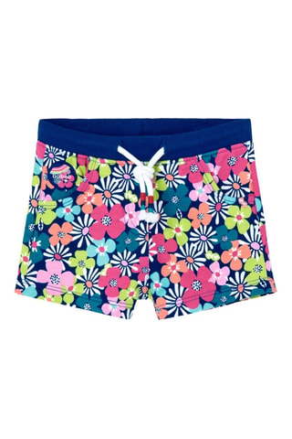 Short - Blauw en multicolor