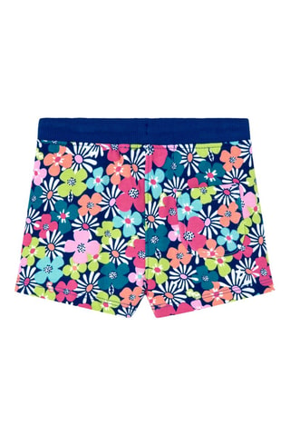 Short - Blauw en multicolor