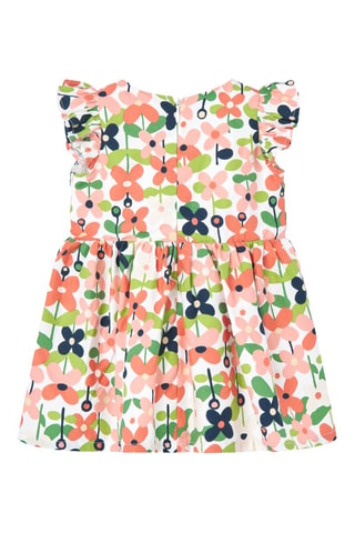 Jurk en Onderbroek  - Wit en multicolor
