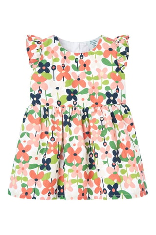 Jurk en Onderbroek  - Wit en multicolor