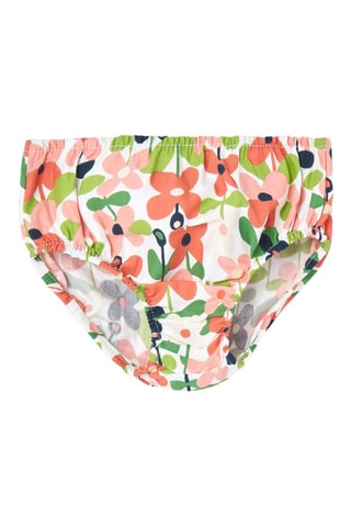 Jurk en Onderbroek  - Wit en multicolor