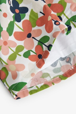 Jurk en Onderbroek  - Wit en multicolor