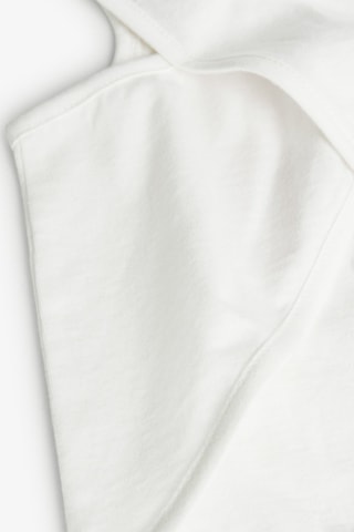 Mouwloos T-shirt  - Wit