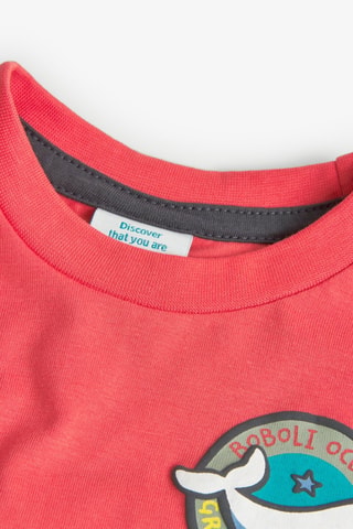 T-shirt  - Rood