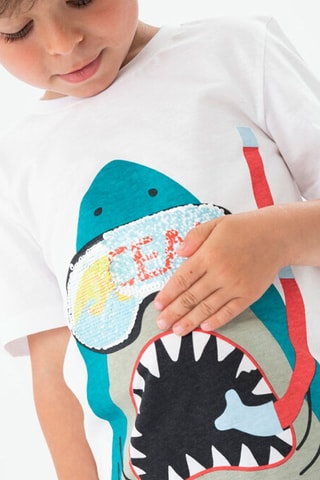 T-shirt  - Wit