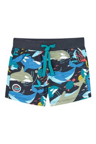 Bermuda  - Blauw en multicolor