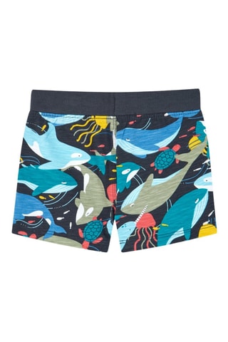 Bermuda  - Blauw en multicolor