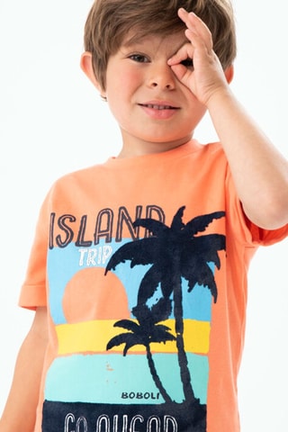 T-shirt  - Rood