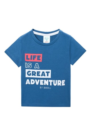 T-shirt en Short - Indigo
