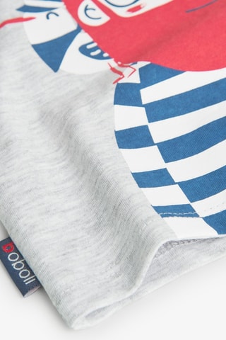 T-shirt  - Gemêleerd grijs