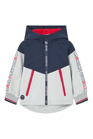 Parka met Capuchon  - Indigo