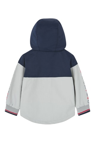 Parka met Capuchon  - Indigo