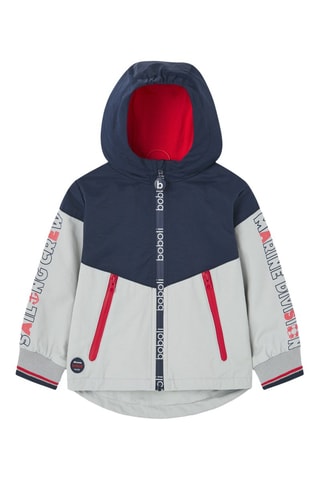 Parka met Capuchon  - Indigo
