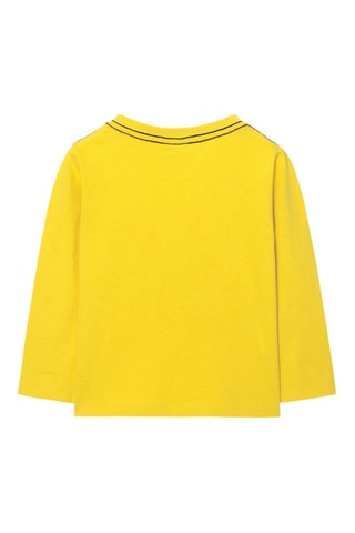T-shirt  - Geel en multicolor