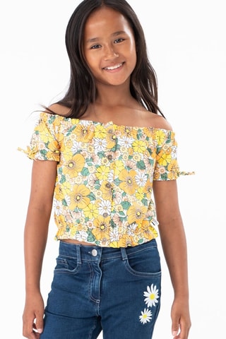 T-shirt  - Geel en oranje