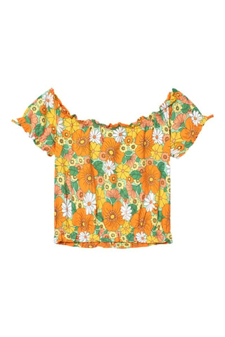 T-shirt  - Geel en oranje