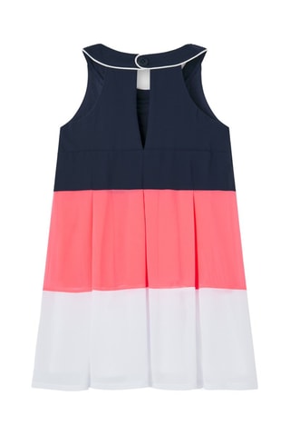Mouwloze Trapeziumjurk - Marineblauw