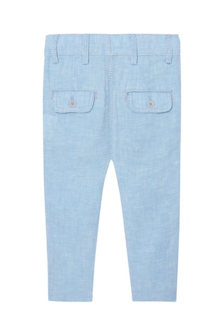 Linnen Broek  - Blauw