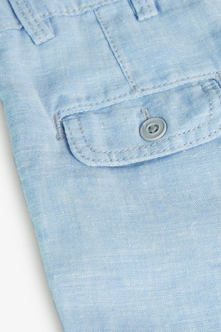Linnen Broek  - Blauw