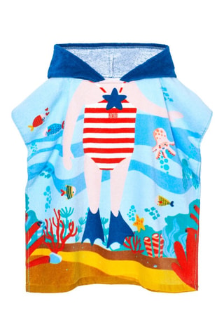 Poncho - Blauw