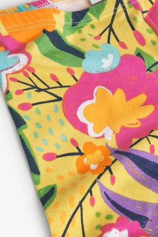 Legging  - Geel en multicolor