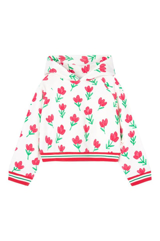 Sweater met Capuchon  - Wit