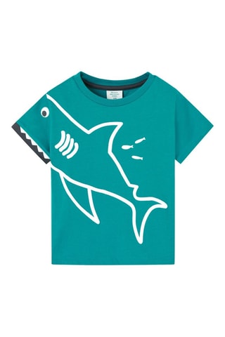 T-shirt  - Blauw
