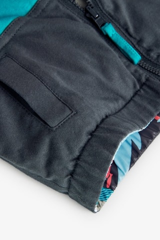 Dubbelzijdige Parka met Capuchon - Multicolor