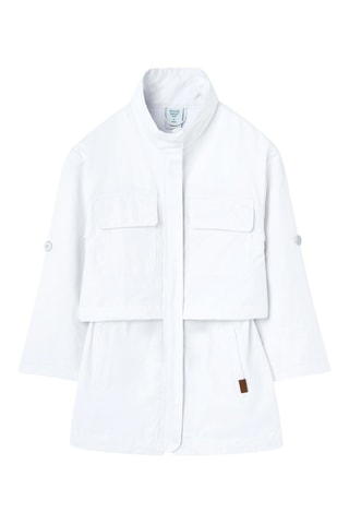 Trenchcoat  - Wit
