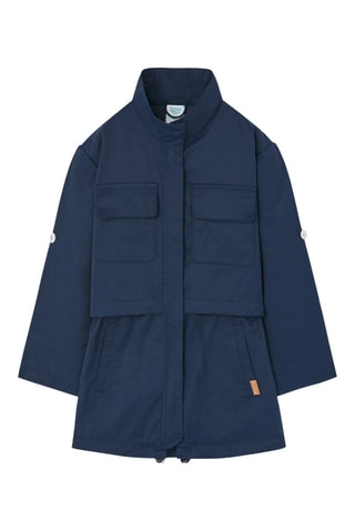 Trenchcoat  - Marineblauw