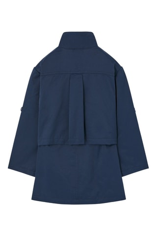 Trenchcoat  - Marineblauw