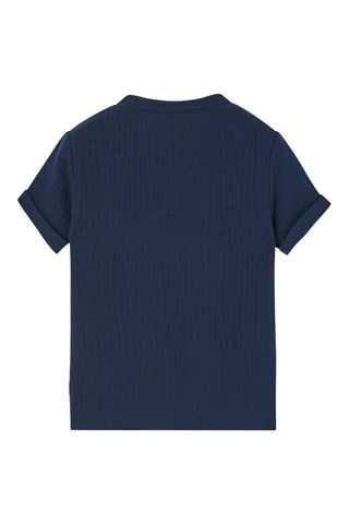 Top  - Marineblauw