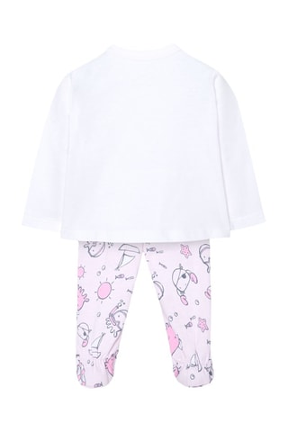 3-delige Set  - Wit en roze