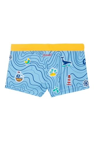 Zwemshort - Blauw en geel