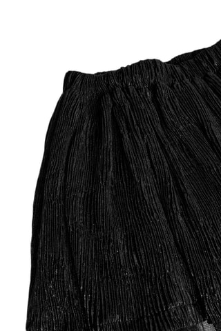 Plissérok  - Zwart