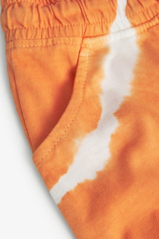 Short  - Wit en oranje