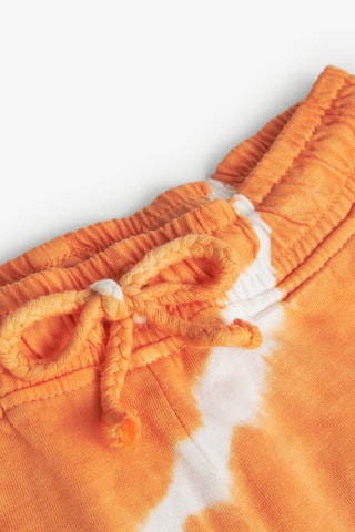 Short  - Wit en oranje