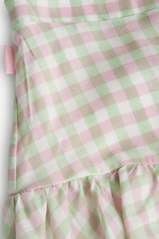 Rok met Ruches - Groen en roze