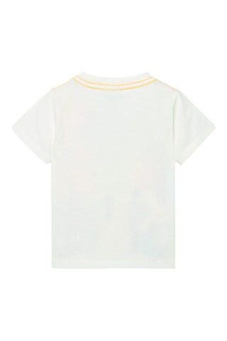 T-shirt  - Wit en multicolor