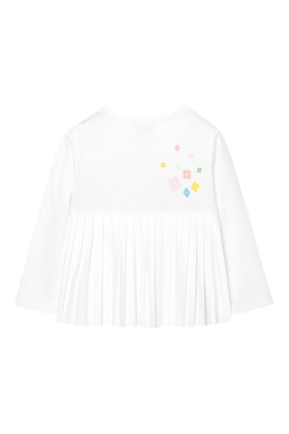 T-shirt  - Wit en multicolor