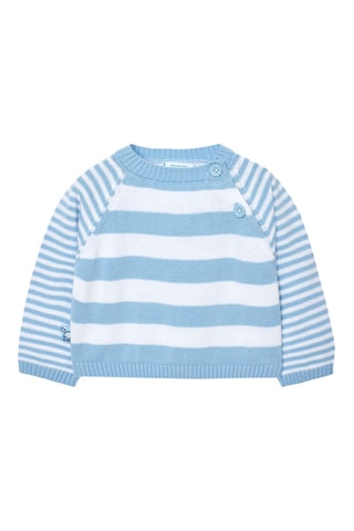 Trui - Wit en blauw