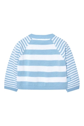 Trui - Wit en blauw