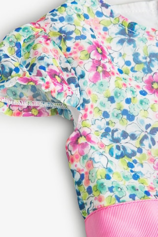 Jurk met Ruches  - Multicolor