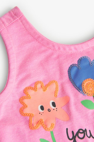 Hemd - Roze en multicolor